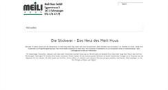 Desktop Screenshot of meilihuus.ch
