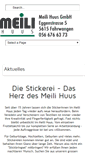 Mobile Screenshot of meilihuus.ch